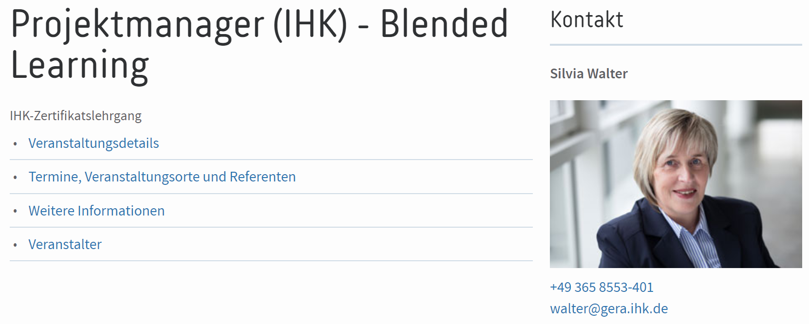 Projektmanager/in (IHK): Blended Learning Lehrgang startet am 02.06. ...